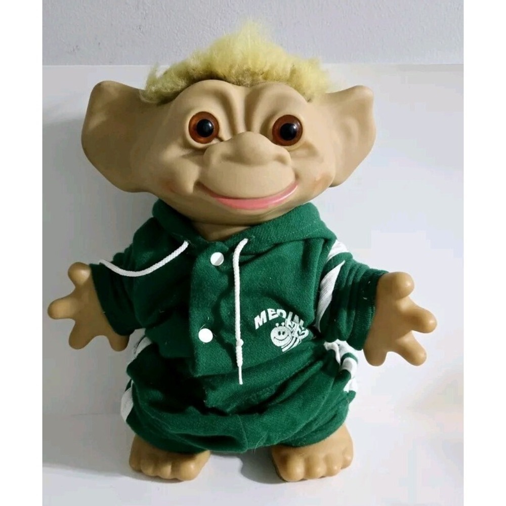 Vintage HUGE‎ troll doll 14"